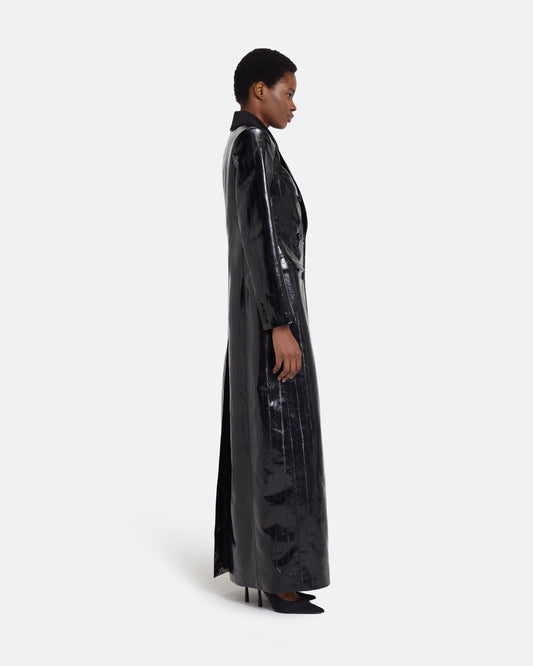 Alain Coat in Black