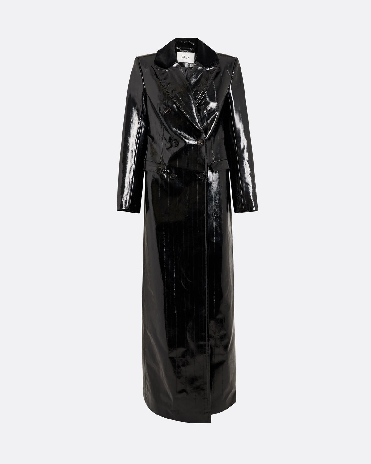 Alain Coat in Black