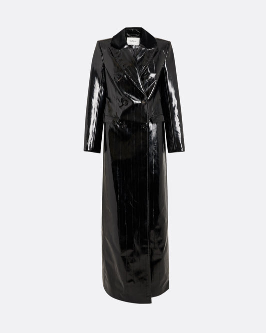 Alain Coat in Black