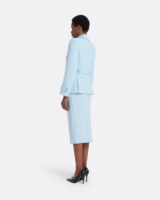 Chiabella Jacket in Pale Blue