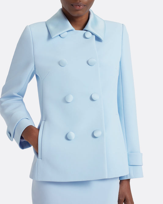 Chiabella Jacket in Pale Blue