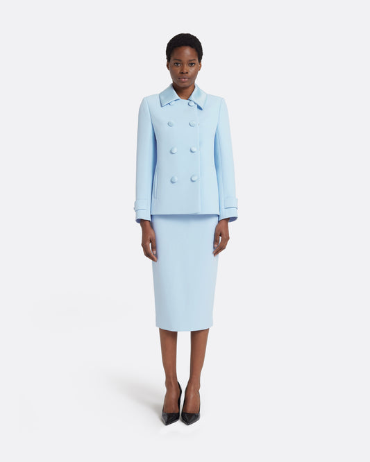 Chiabella Jacket in Pale Blue