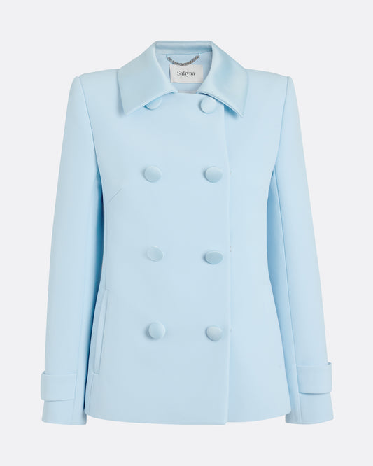 Chiabella Jacket in Pale Blue
