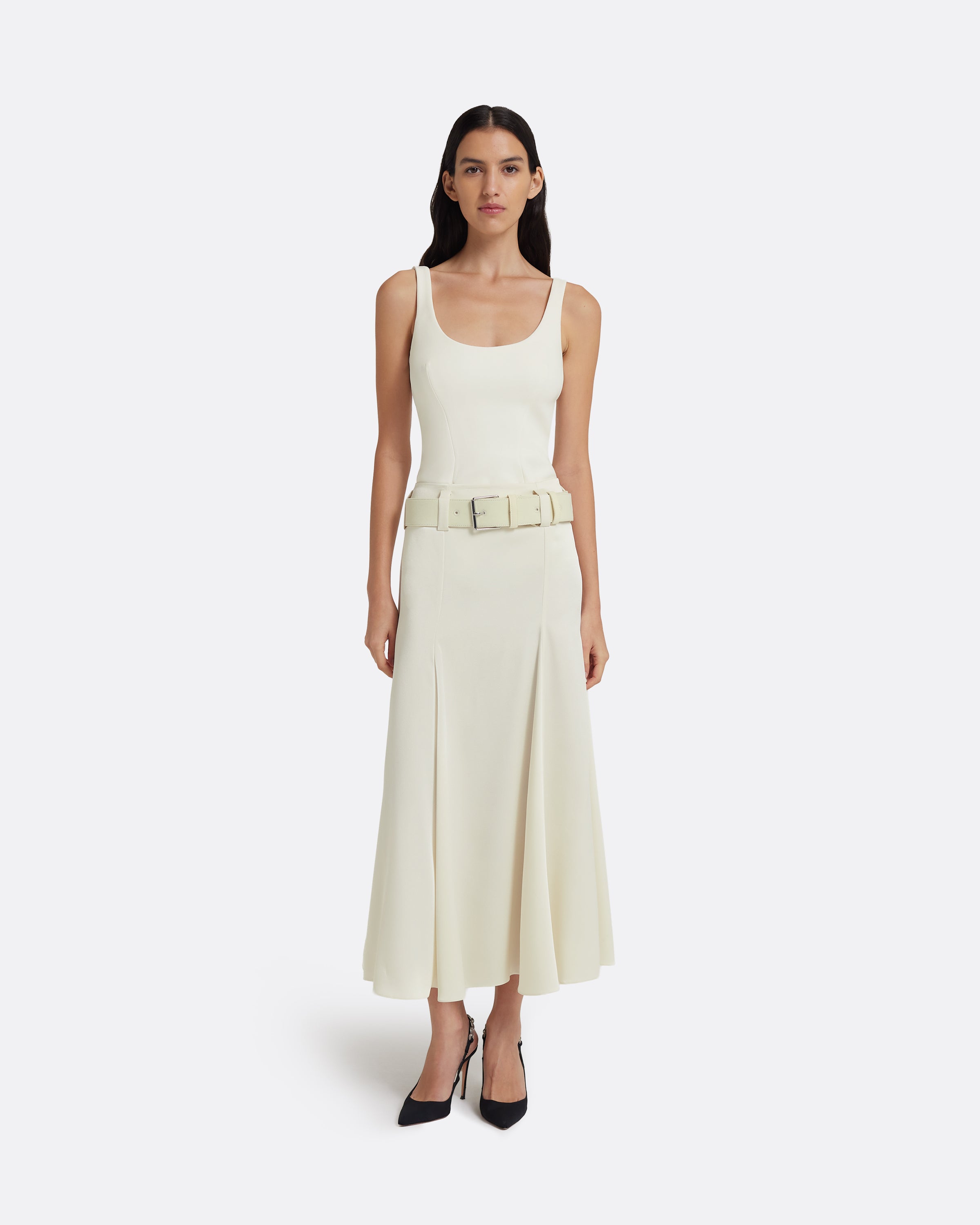Nuala Skirt in Sorbet with Sorbet Belt