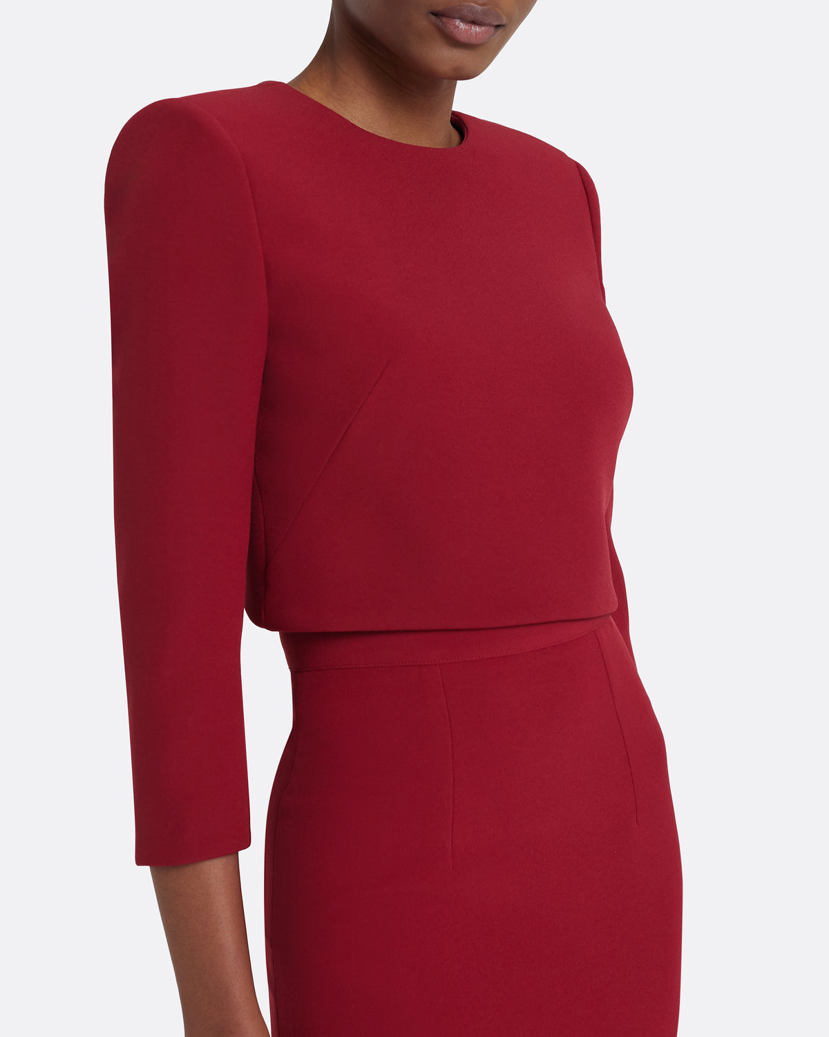 Yura Top in Rhubarb