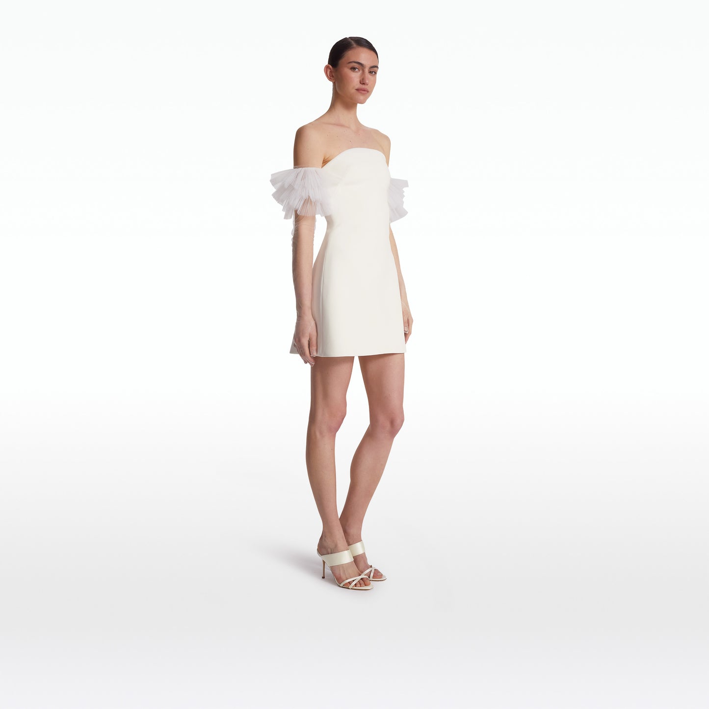 Rowan Ivory Short Dress
