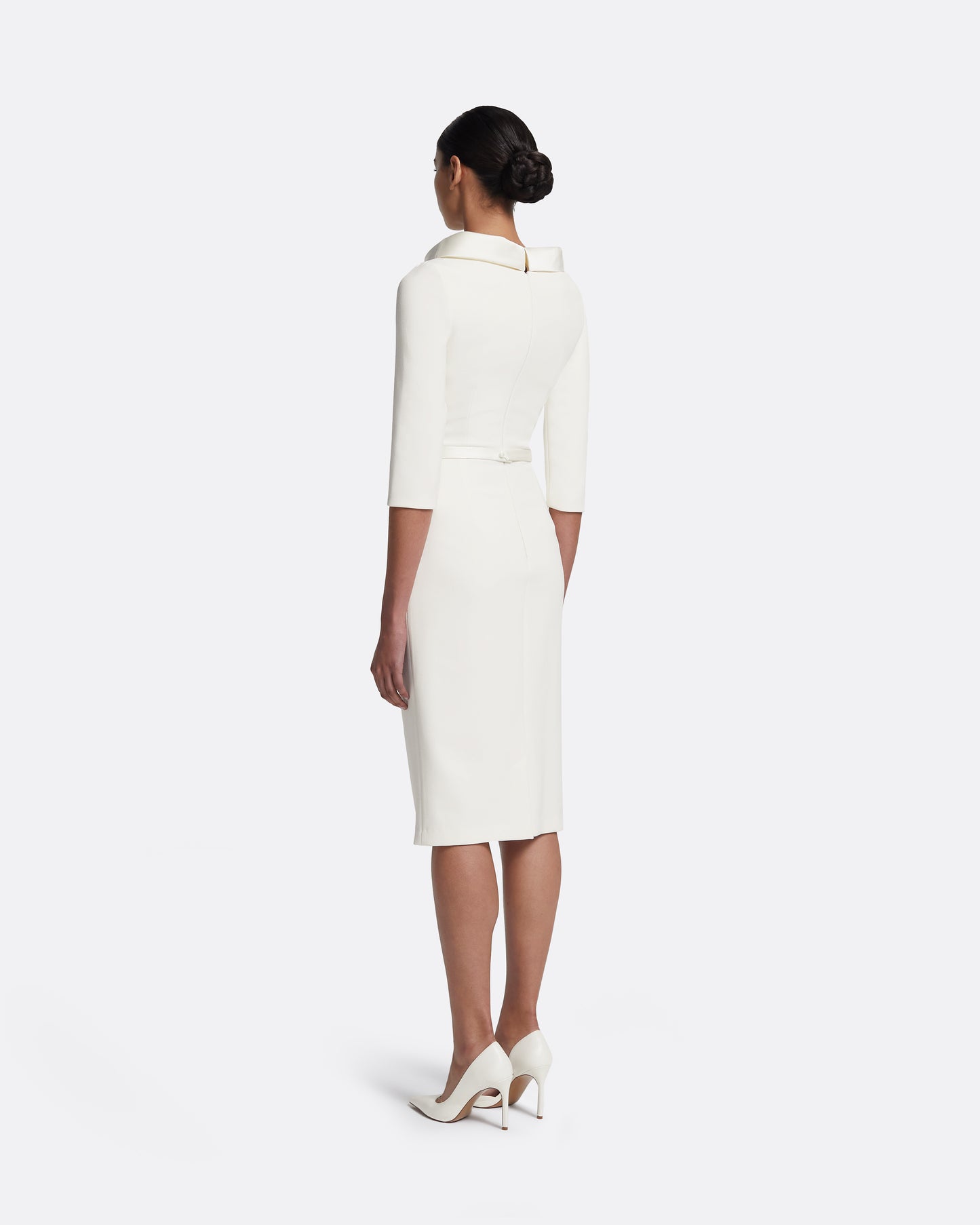 meryl satin midi dress Rent MERYL SATIN MIDI DRESS - Ghost