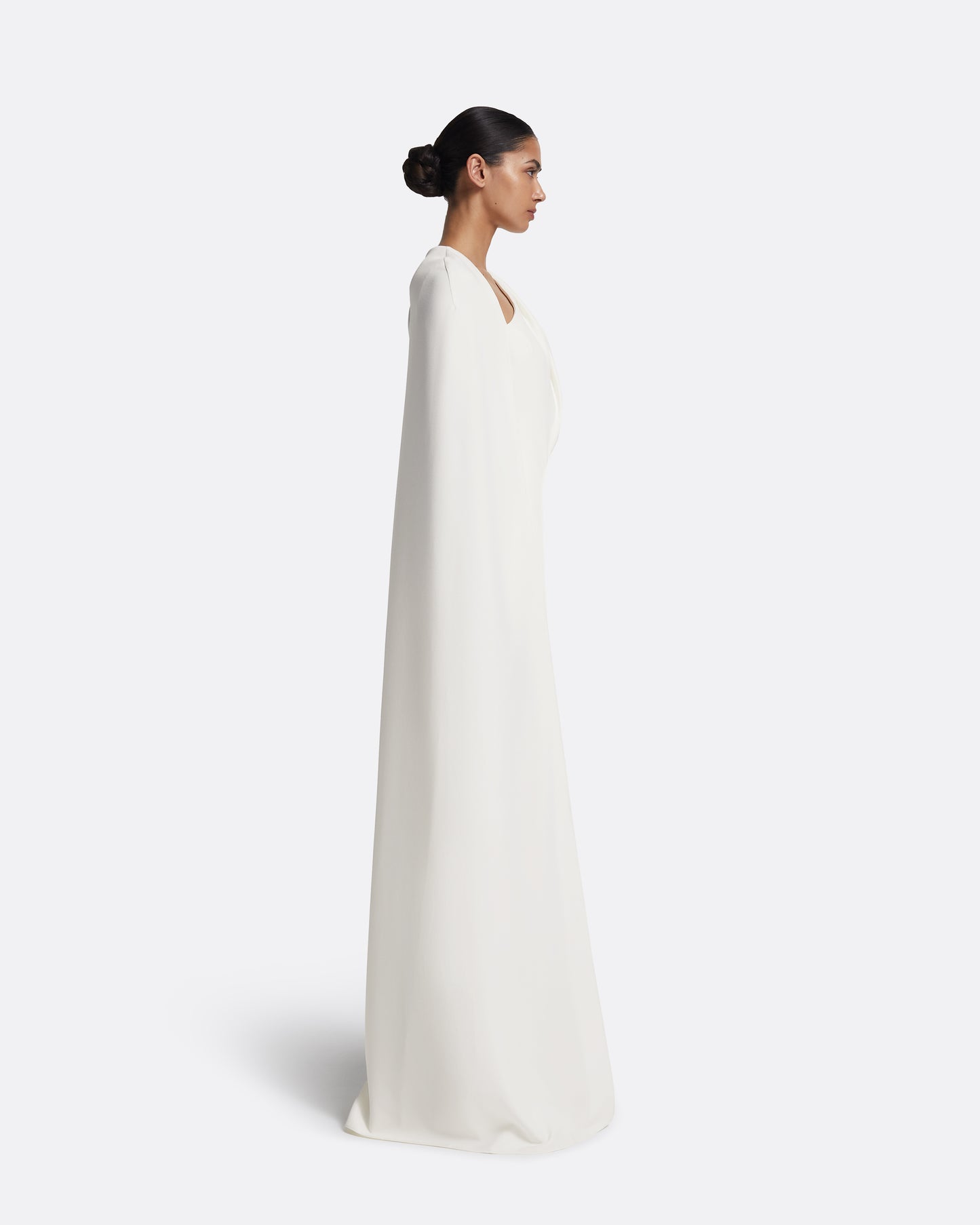 Contessa Long Dress in Ivory