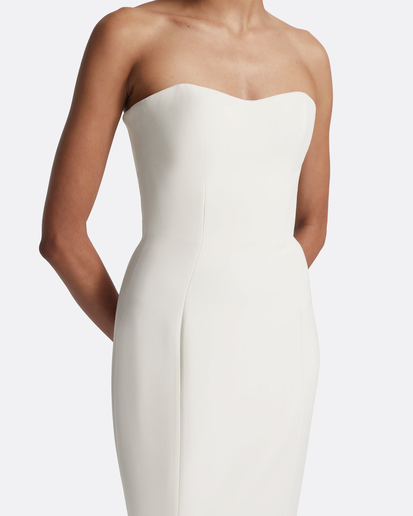 Gabriella Long Dress in Ivory