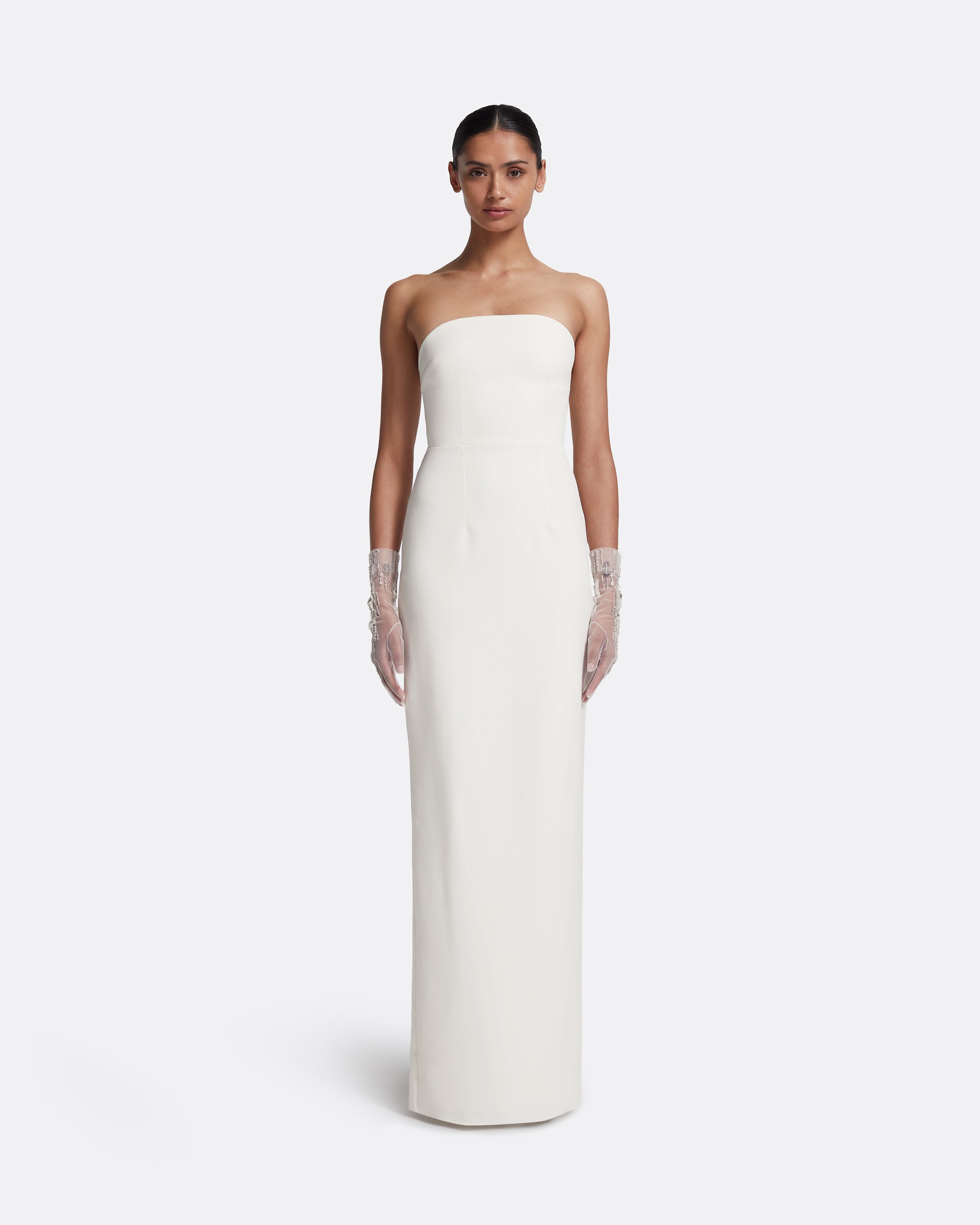 Azrael Long Dress – Safiyaa London