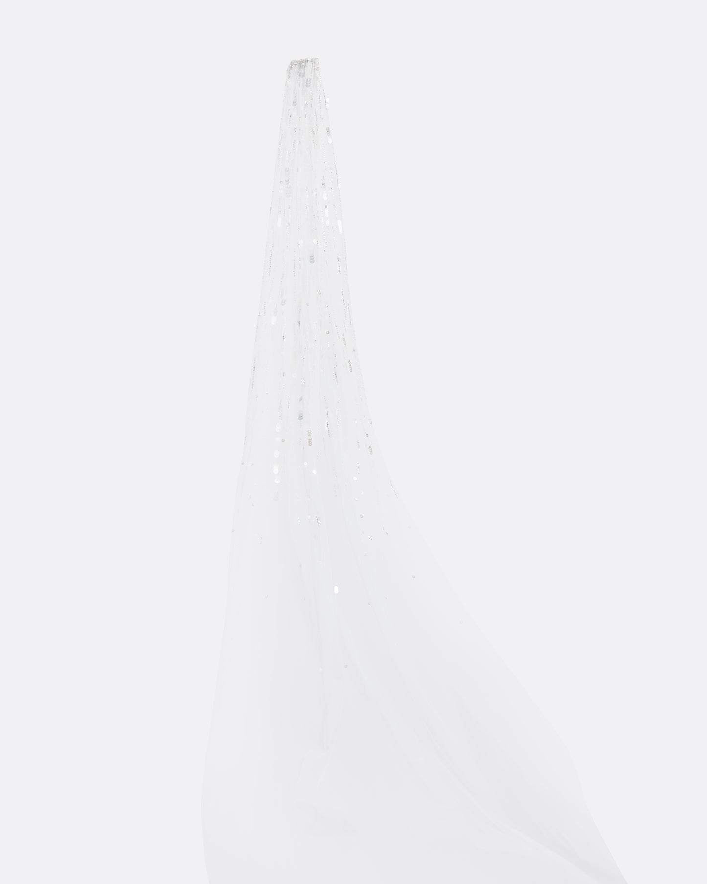 Edith Veil in Ivory with Crystal Embellishment