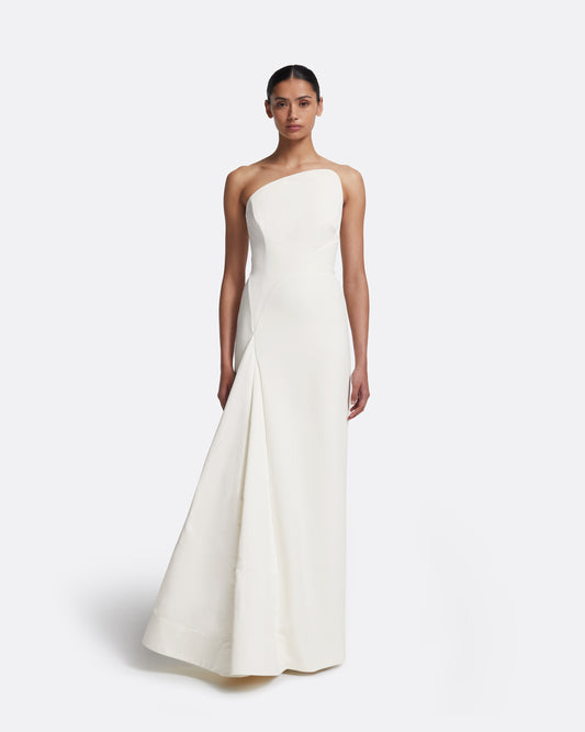 Bengi Long Dress in Ivory