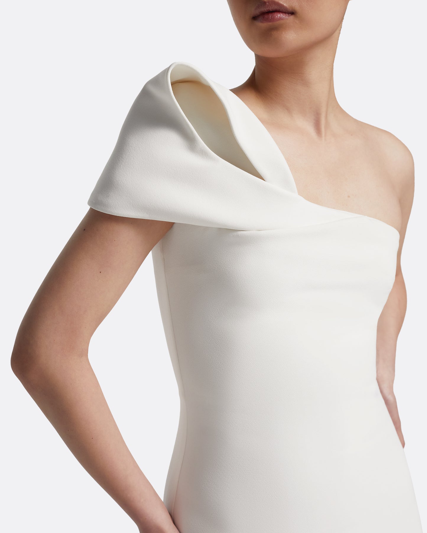 Blanchette Long Dress in Ivory