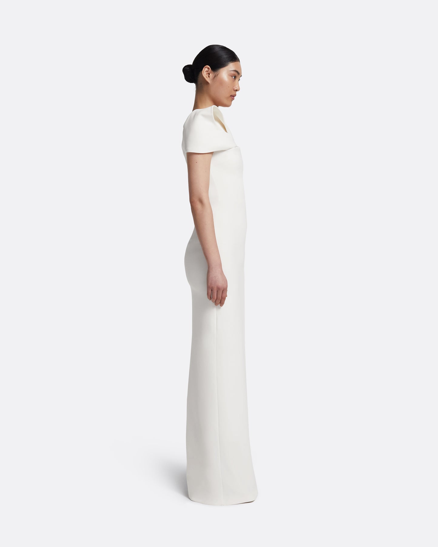 Blanchette Long Dress in Ivory