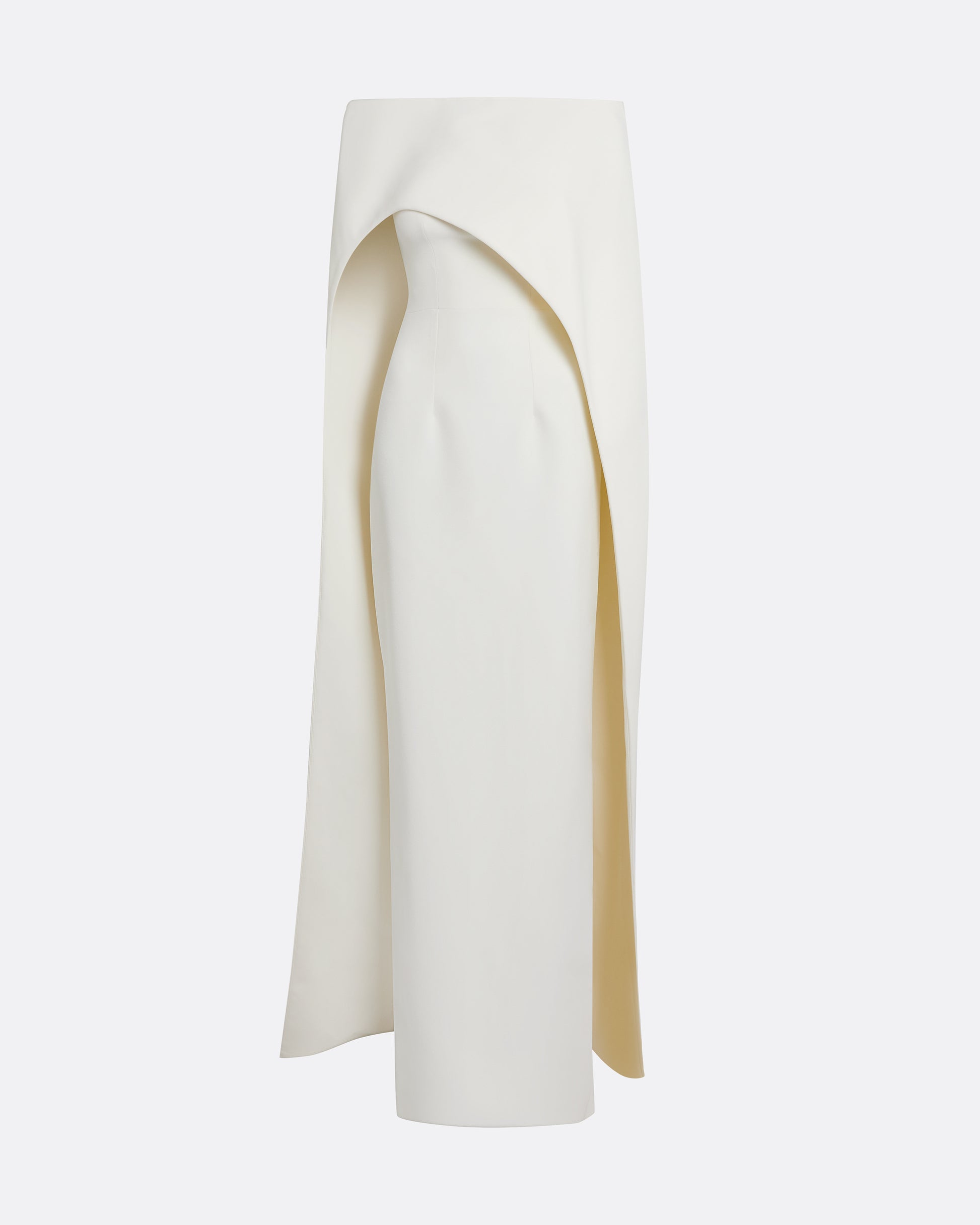 Azrael Long Dress & Maddox Harness in Ivory – Safiyaa London