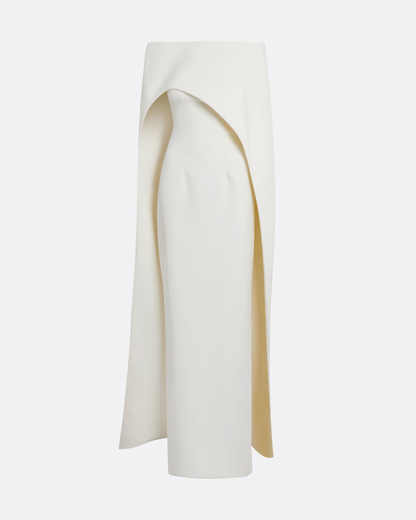 Azrael Long Dress & Maddox Harness in Ivory