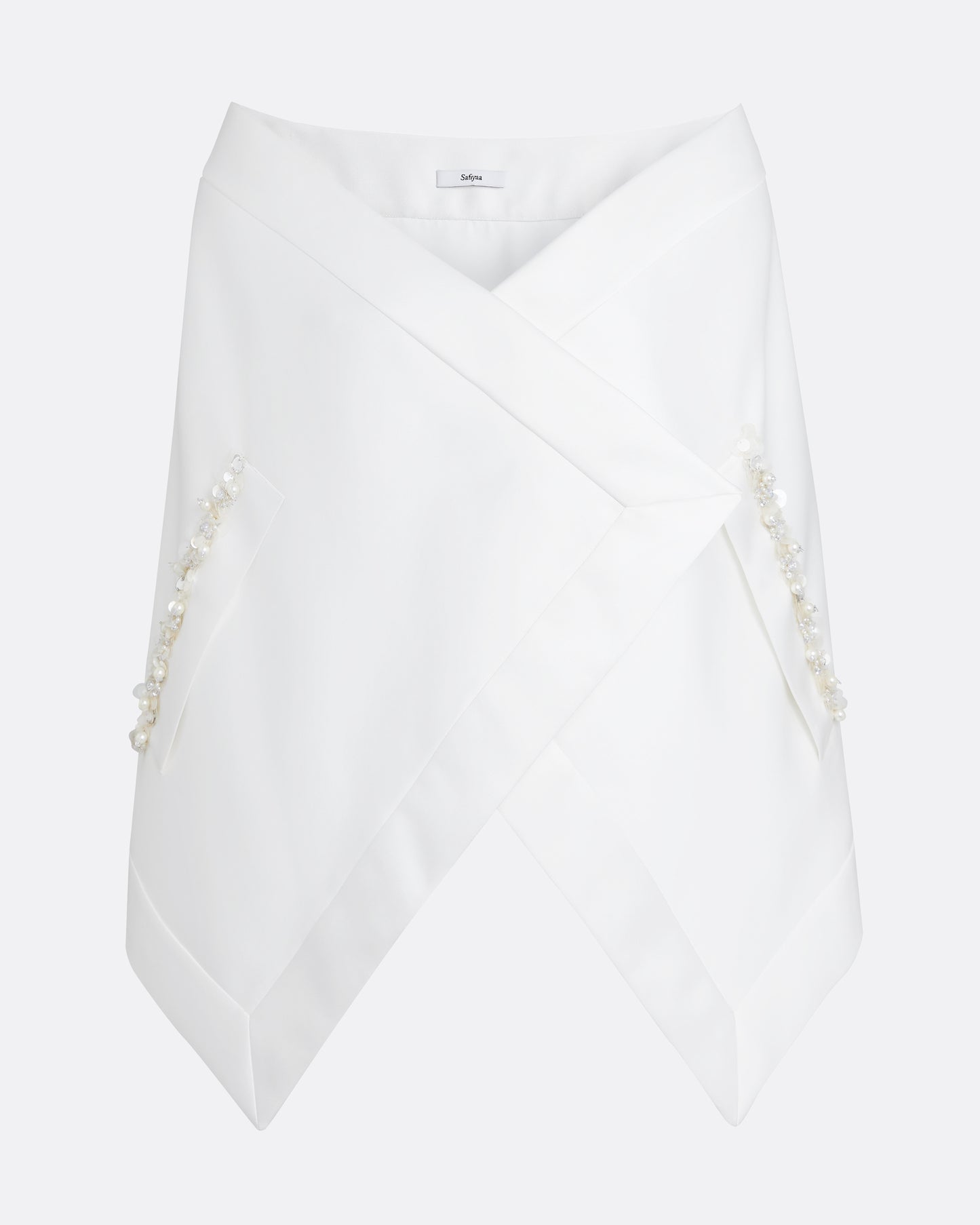 Akari Harness in Porcelain with Crystal Embellishment