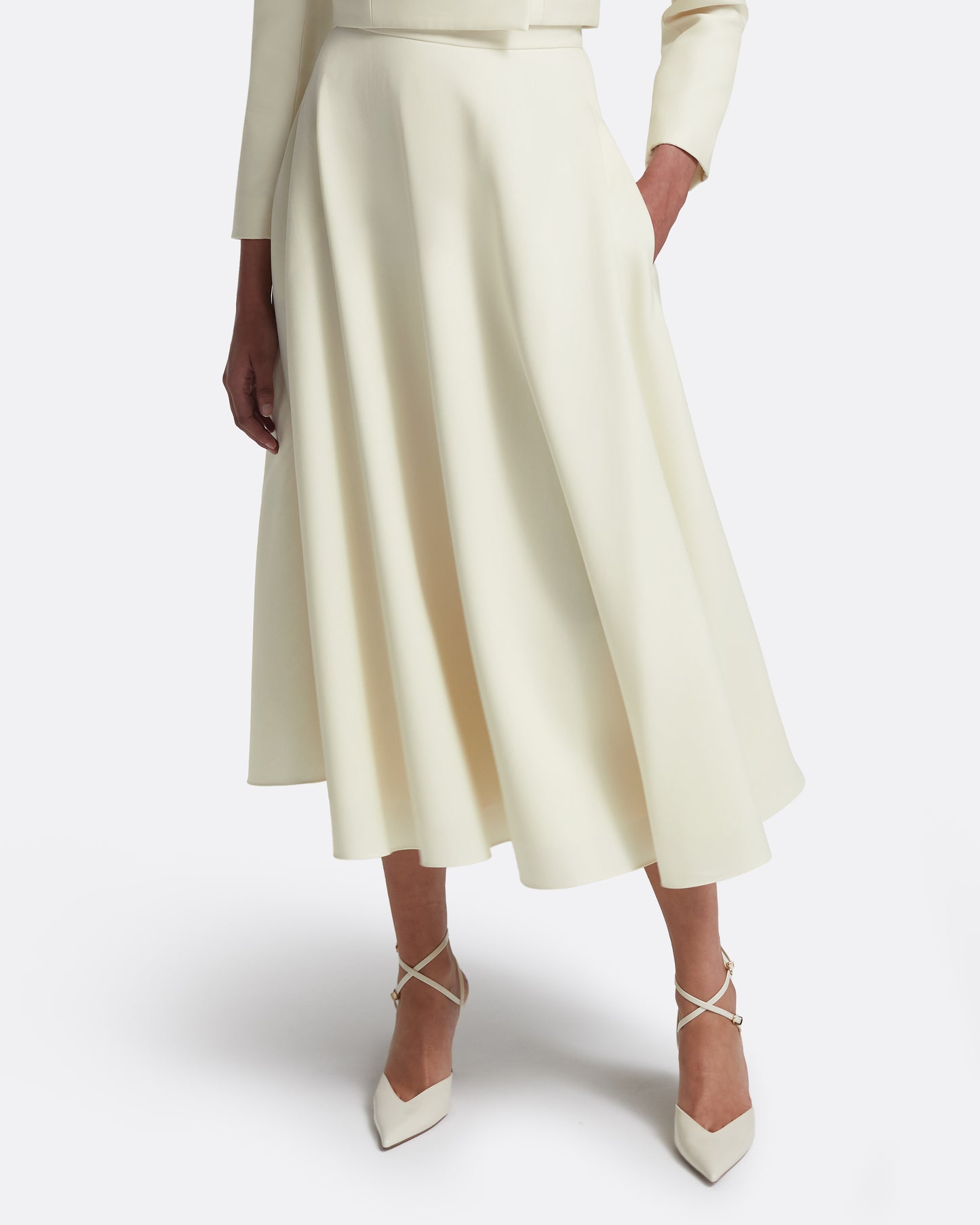 Miwa Skirt in Eggshell