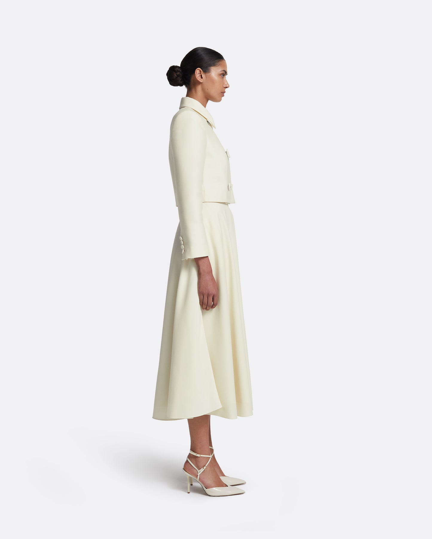 Miwa Skirt in Eggshell