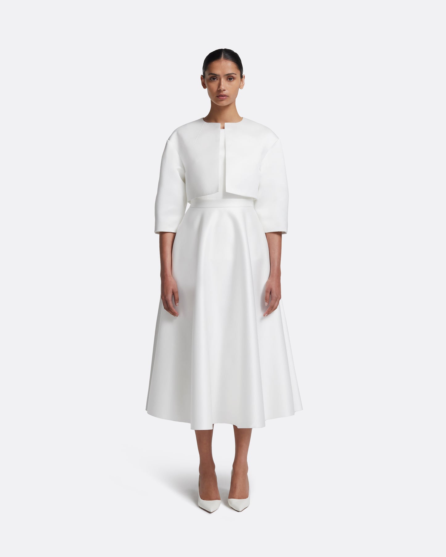 Miwa Skirt in Porcelain