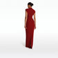 Dana Azalea Red Long Dress