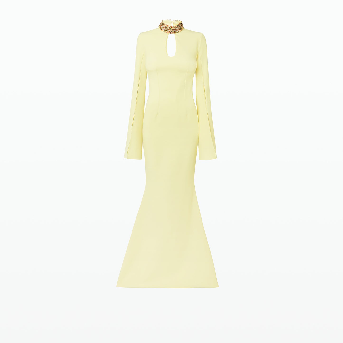 Anouk Pale Yellow Long Dress