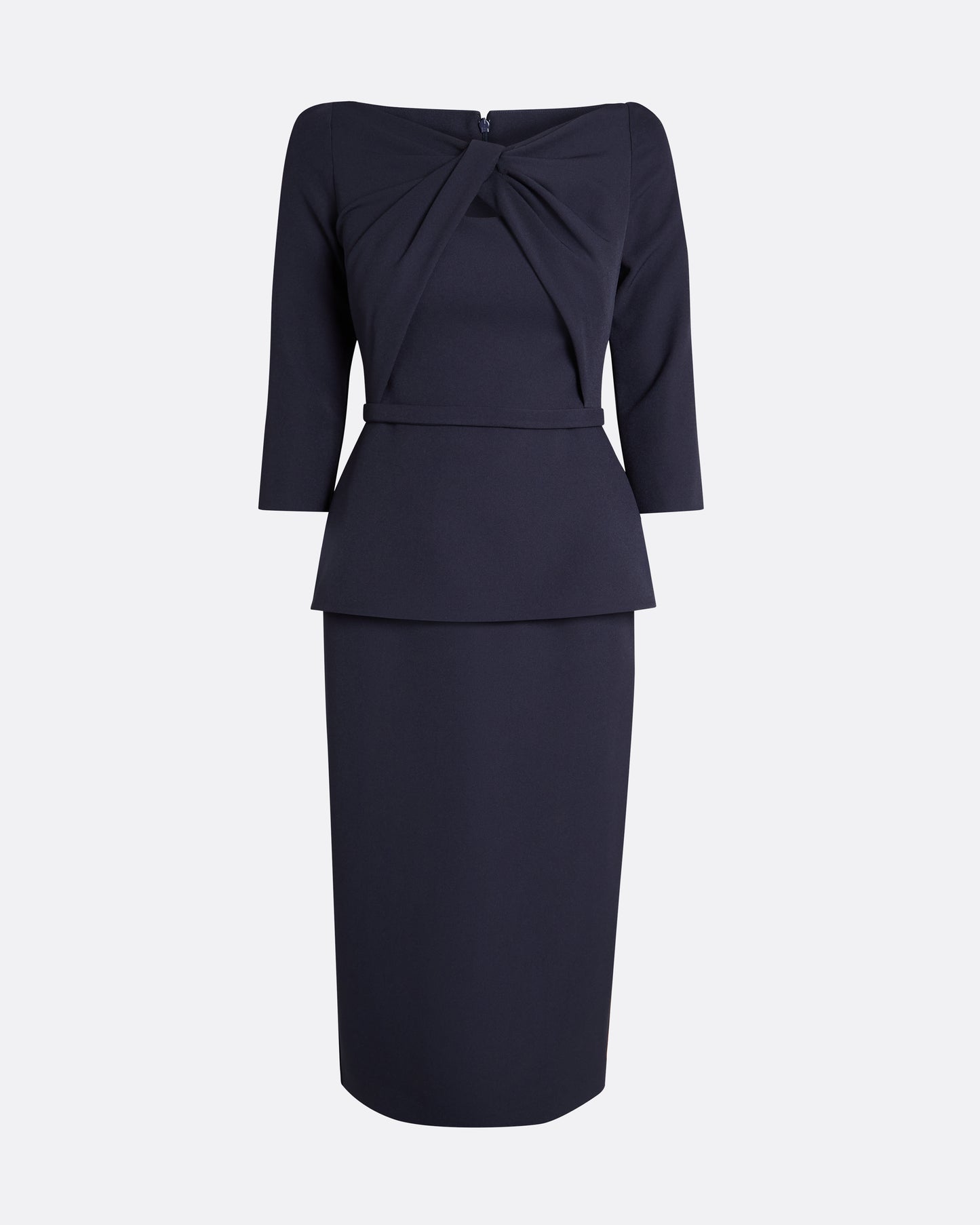 Rildanna Midi Dress in Midnight Navy