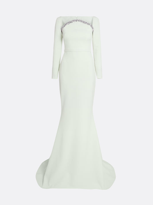 Heidi Long Dress in Spearmint
