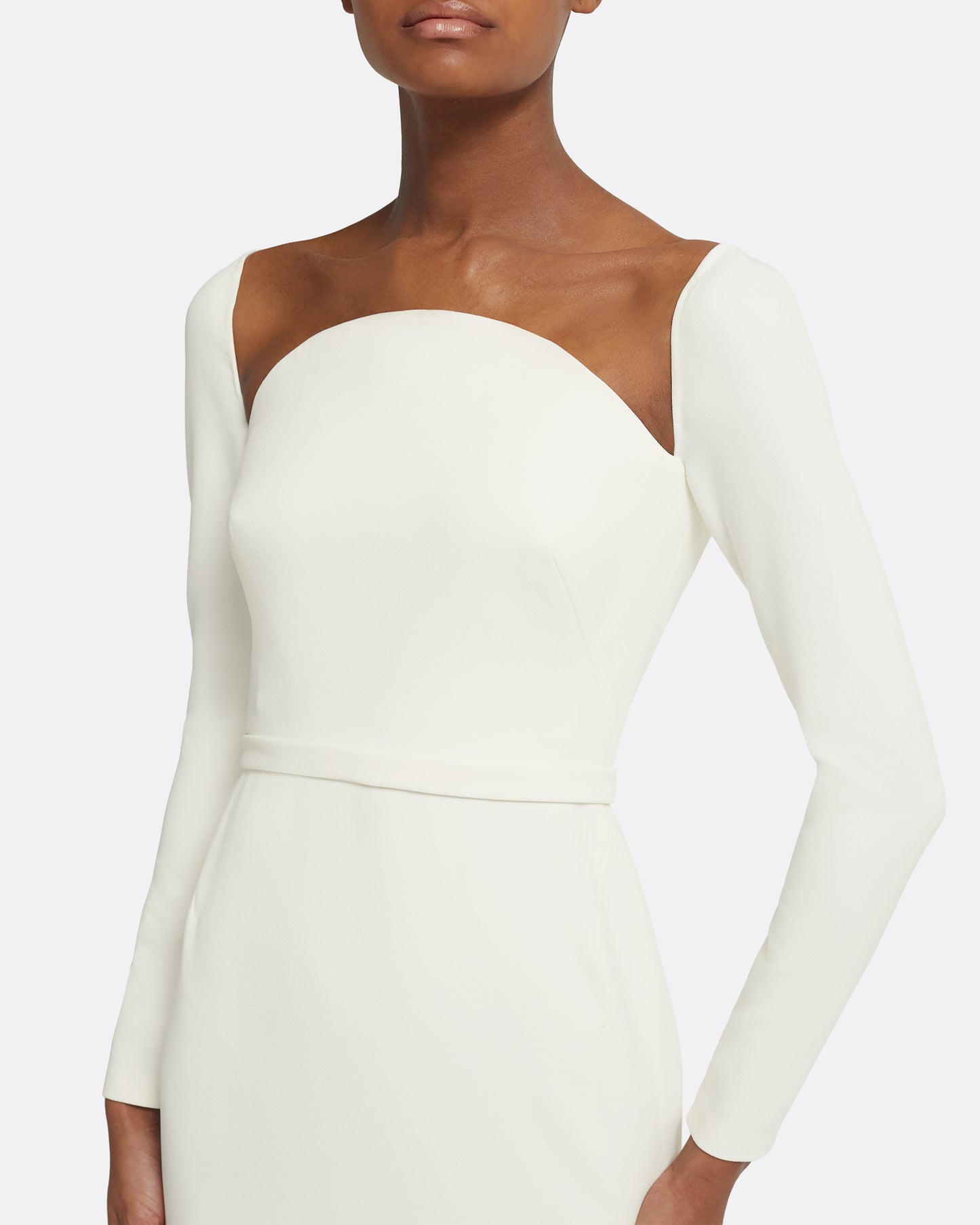 Heidi Long Dress in Ivory