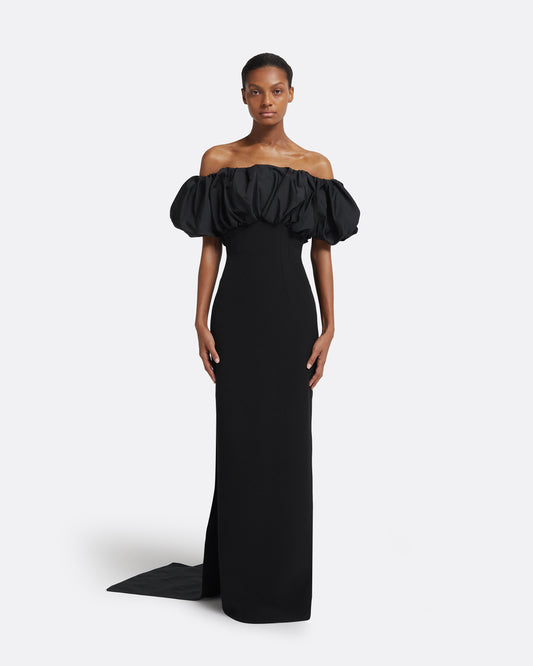 Milia Black Long Dress