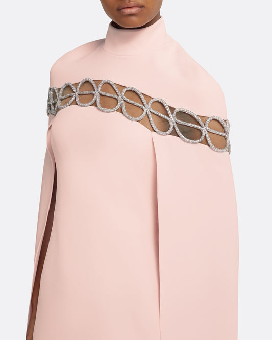 Coran Pale Pink Long Dress