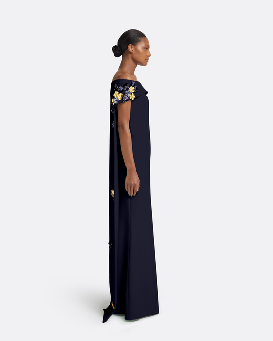 Arabella Harness With Soshin Dress in Azurite