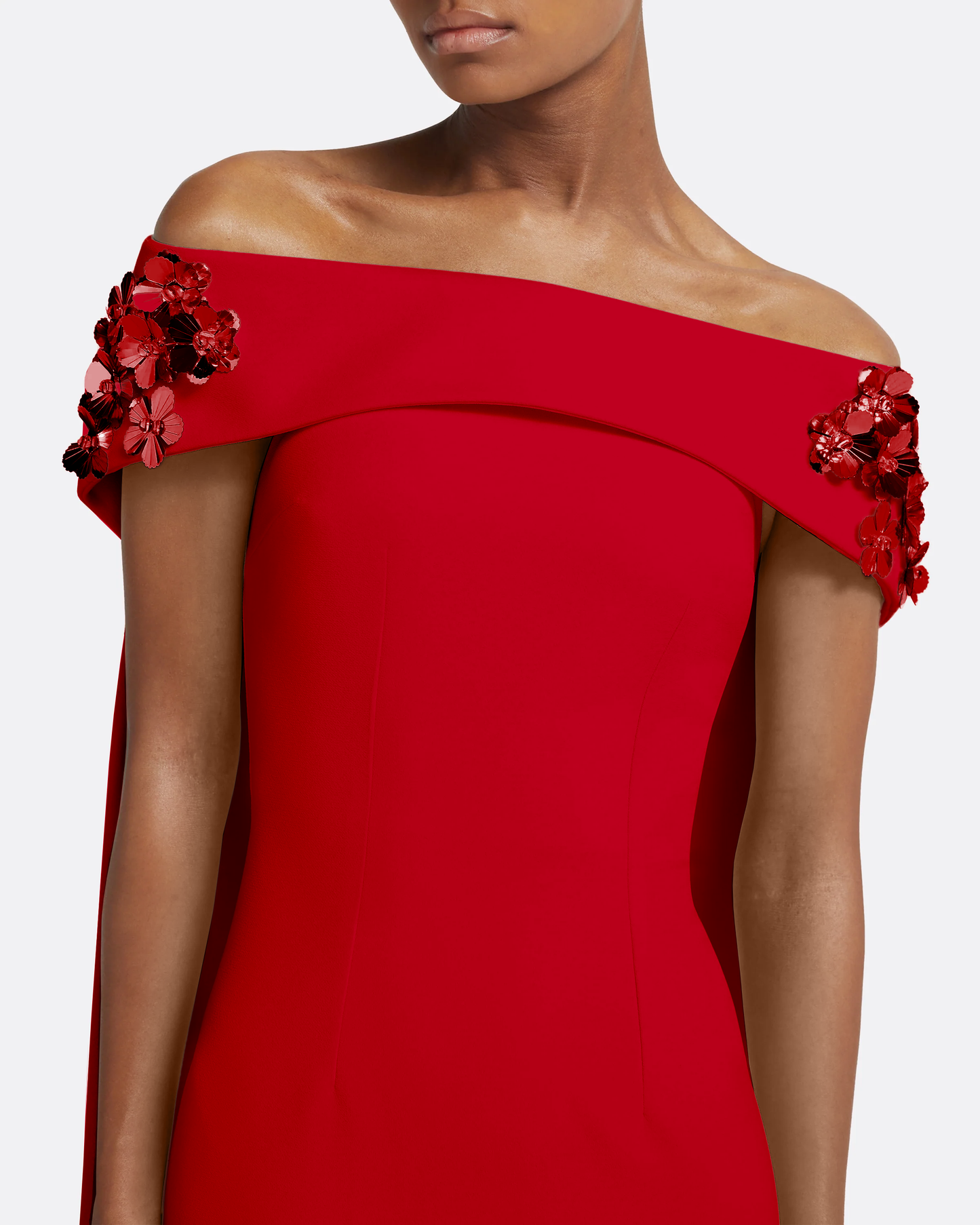 Arabella Harness With Soshin Dress in Crimson