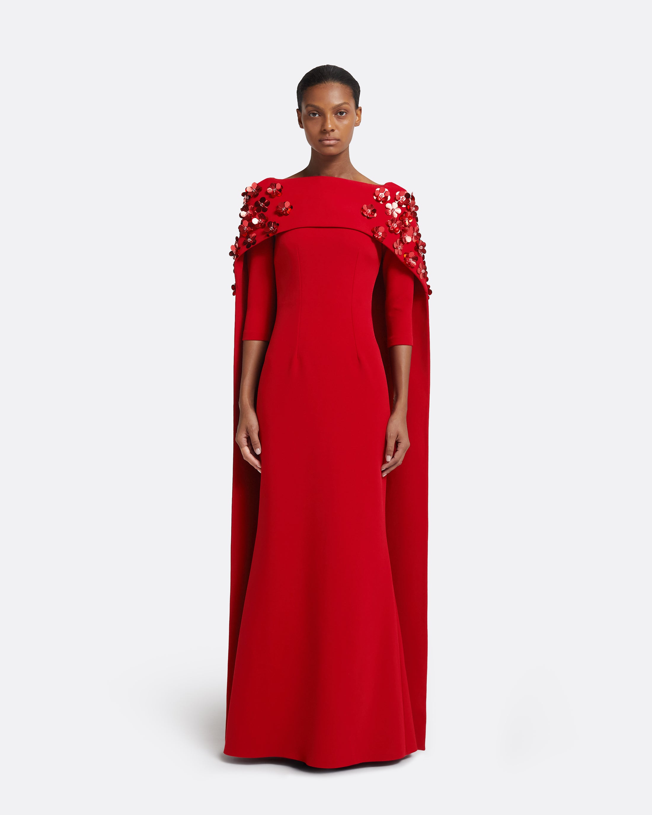 Isabella Harness With Soshin Dress in Cherry Red main image 0