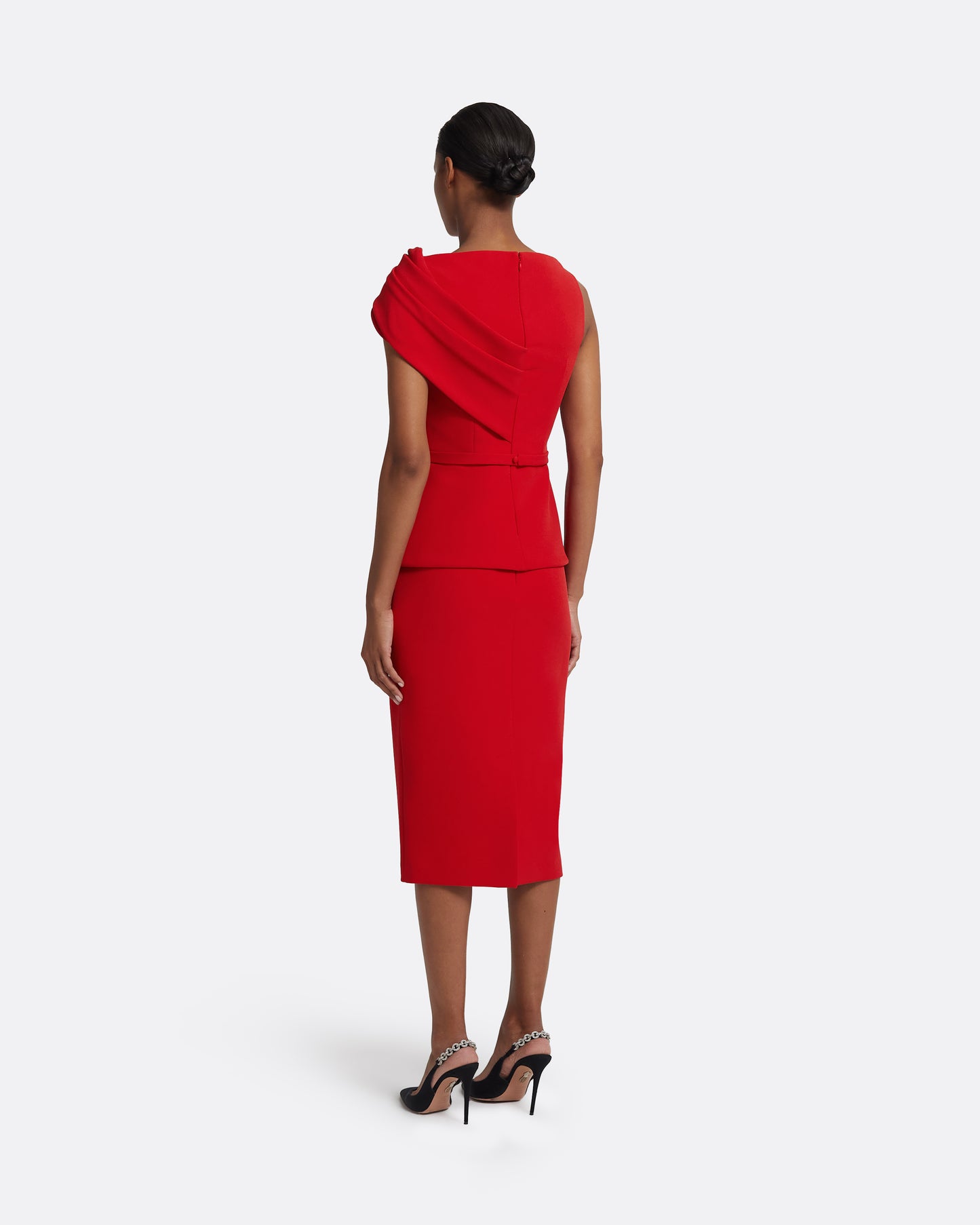 Emel Tops in Cherry Red