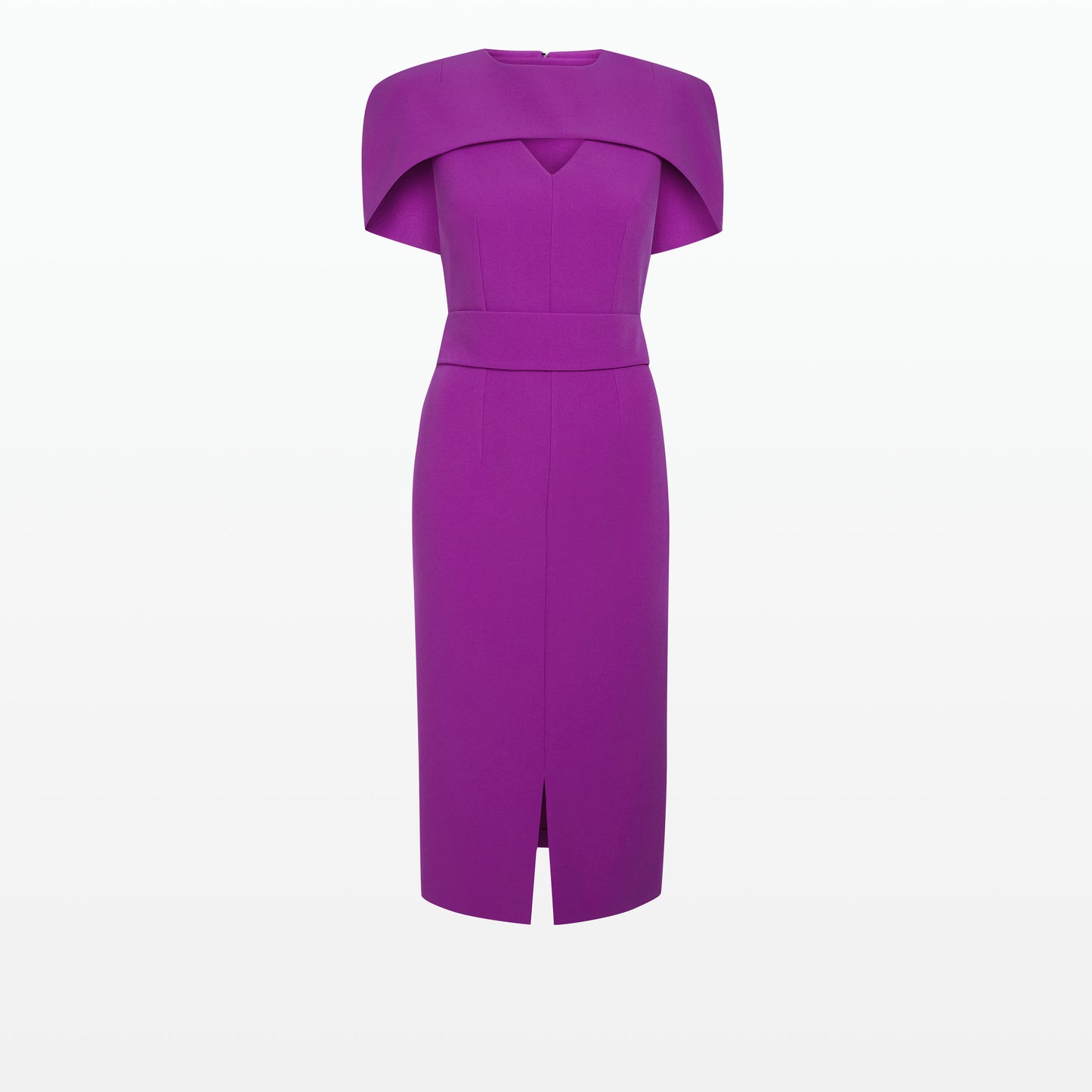 Rosa Magenta Midi Dress