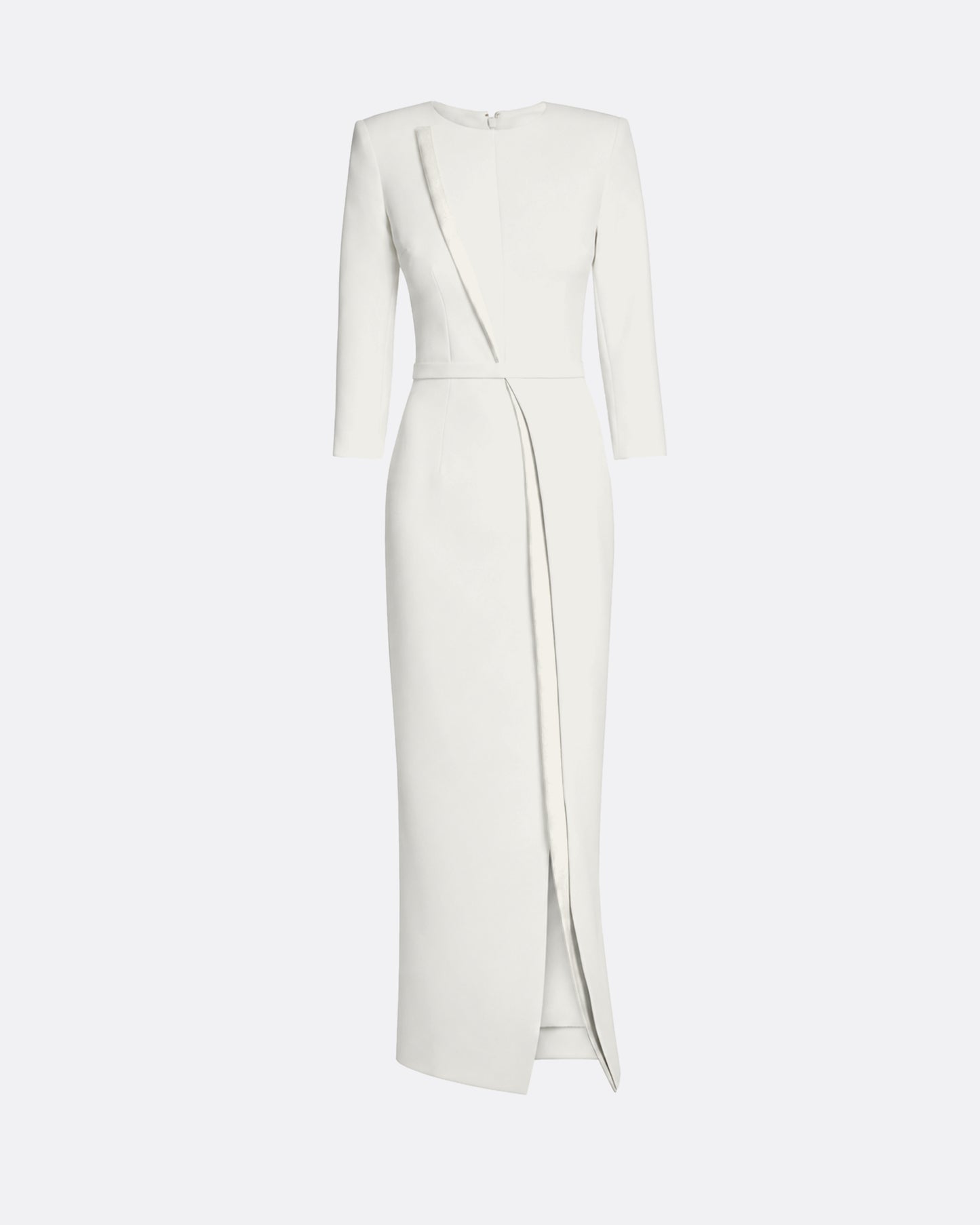 Vietta Midi Dress in Ivory