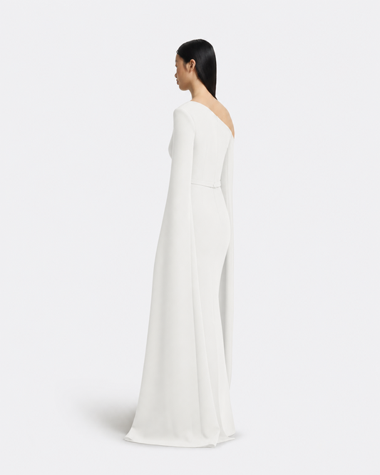 Rinna Long Dress in Ivory
