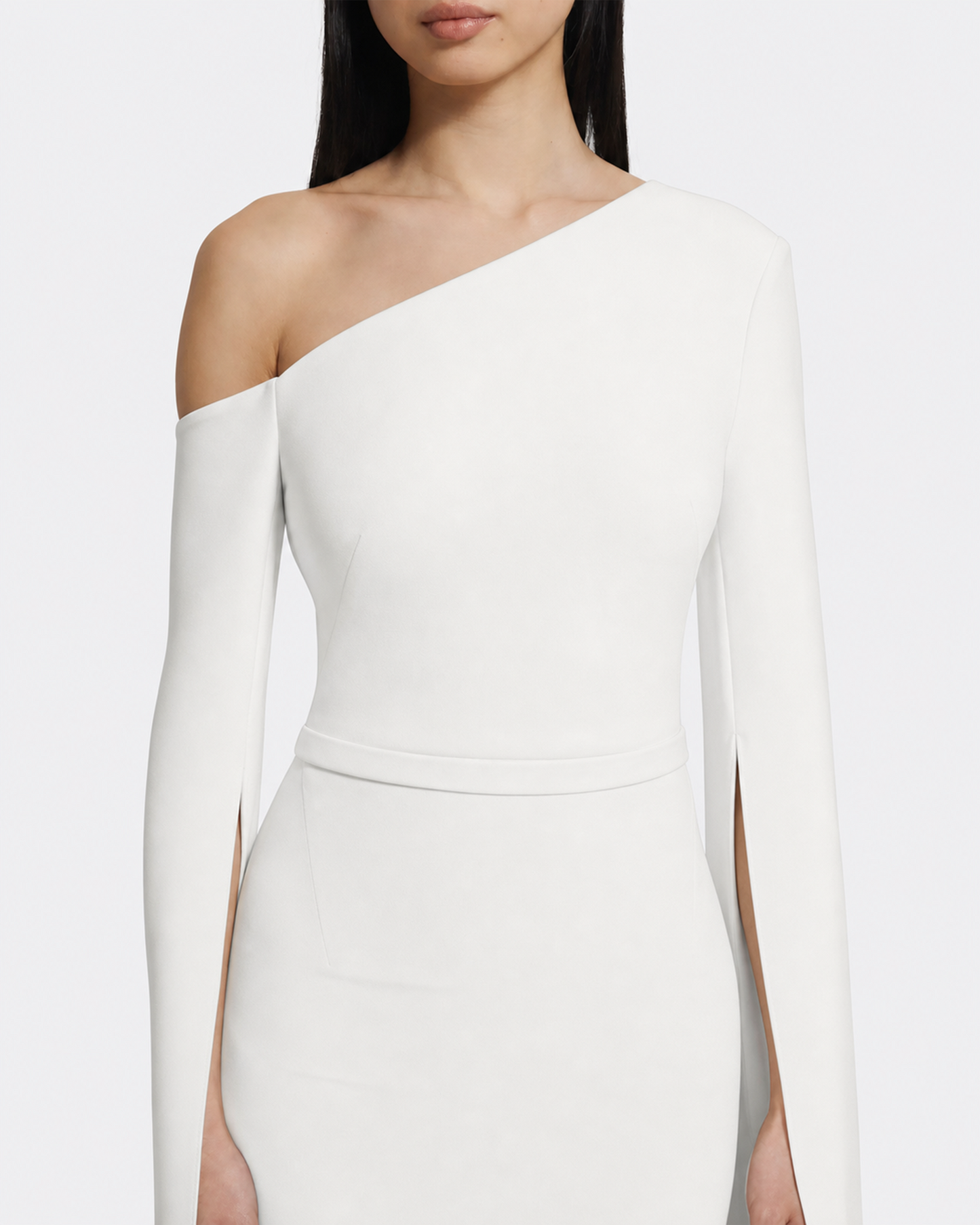 Rinna Long Dress in Ivory