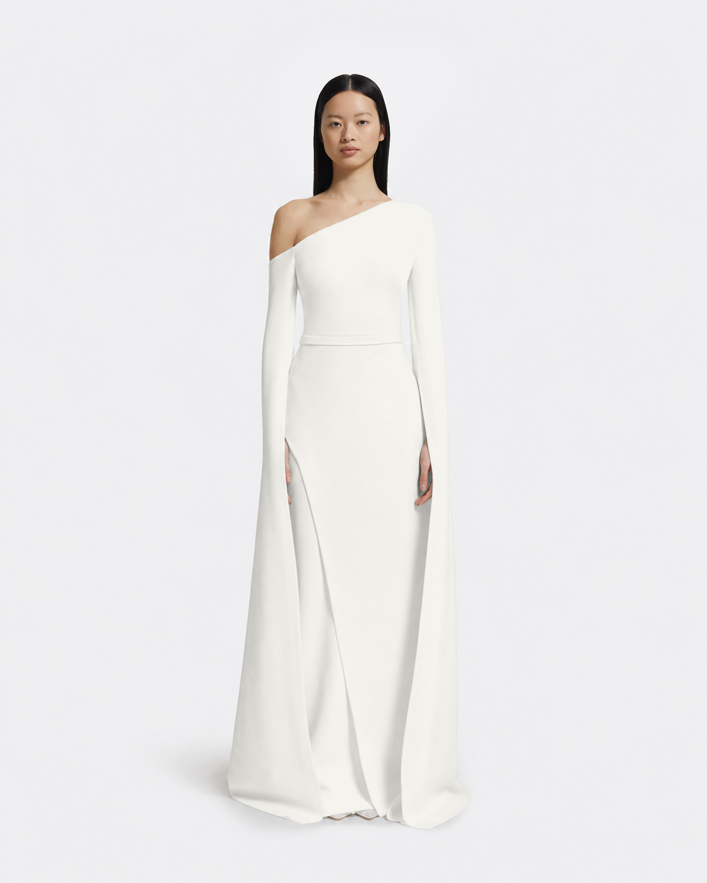 Rinna Long Dress in Ivory