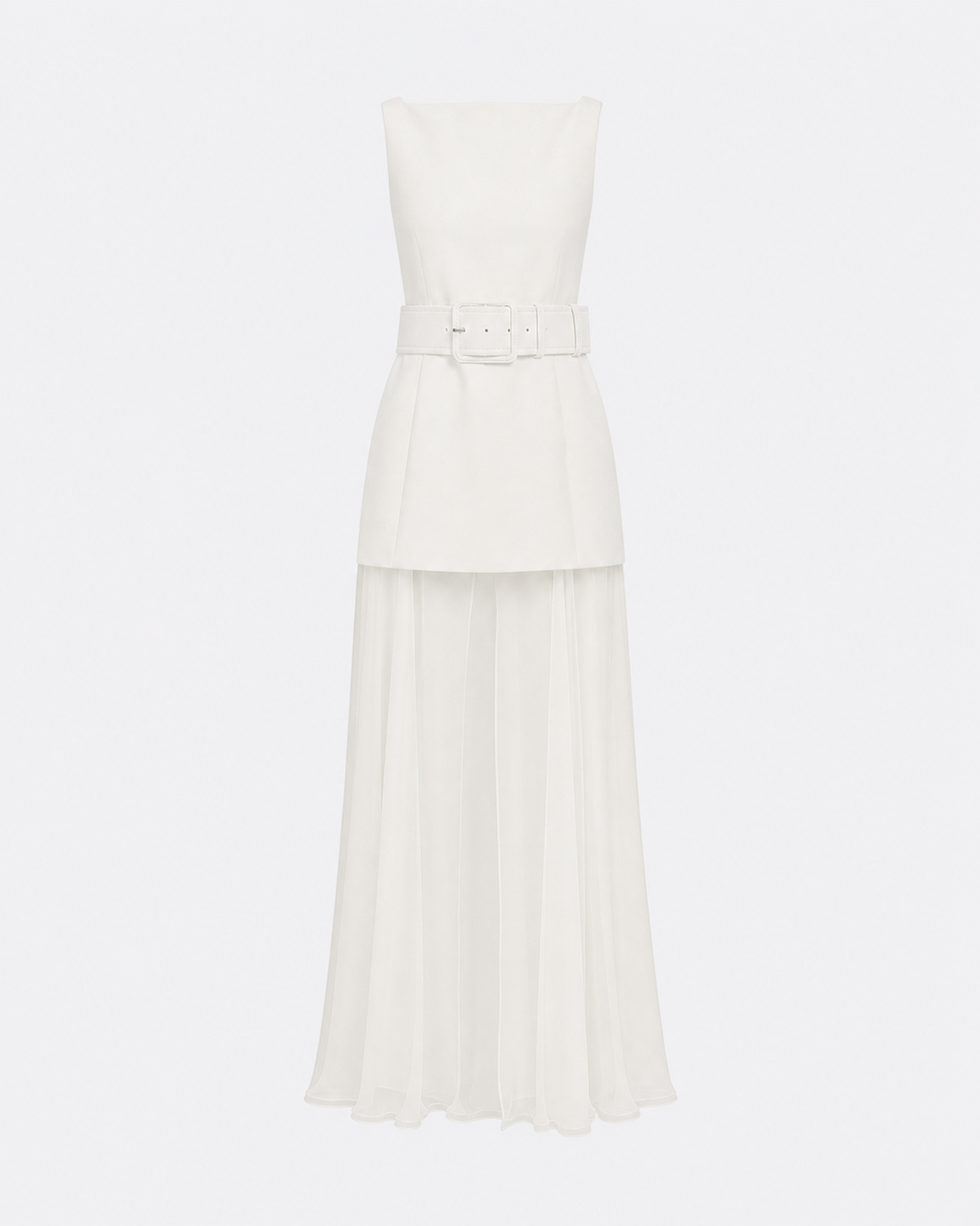 Minna Long Dress in Ivory