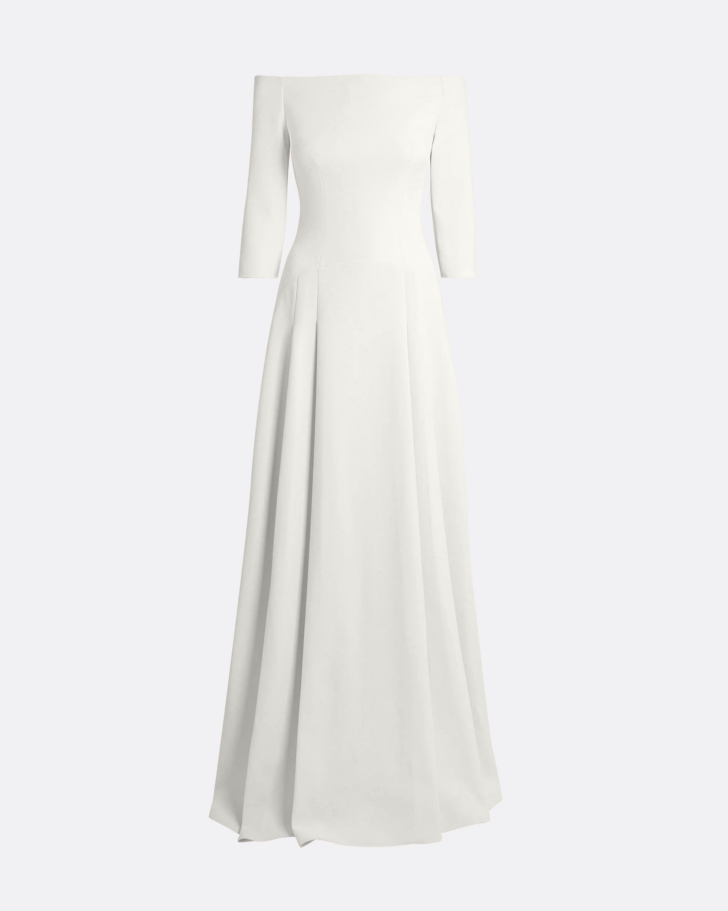 Amadora Long Dress in Ivory
