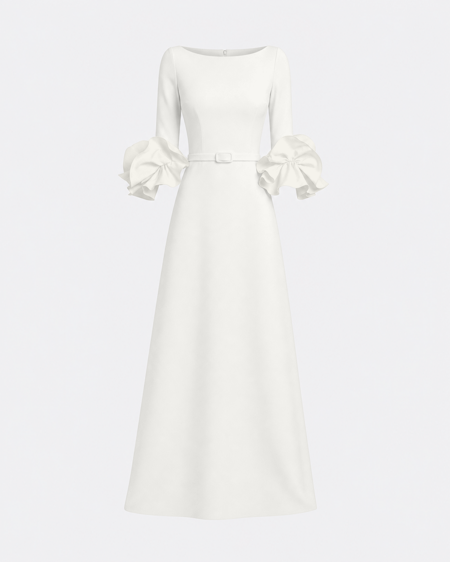 Belisa Long Dress in Ivory