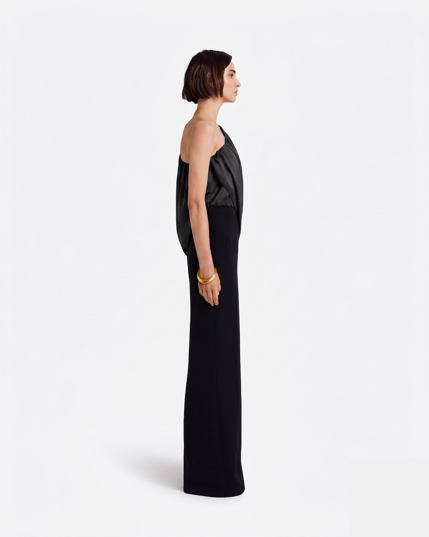Ines Dress Long in Black
