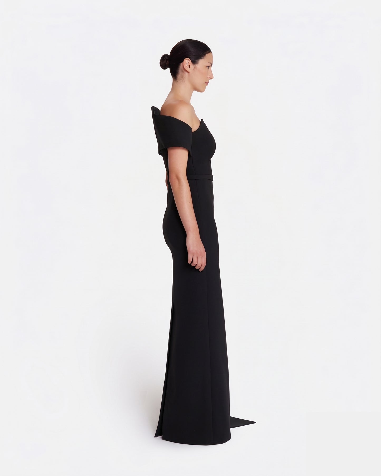 Giorgia Long Dress in Black