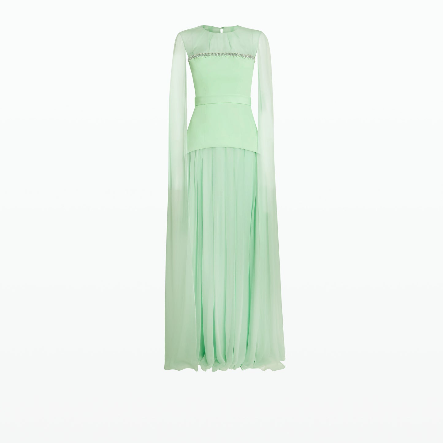 Gloria Brook Green Long Dress