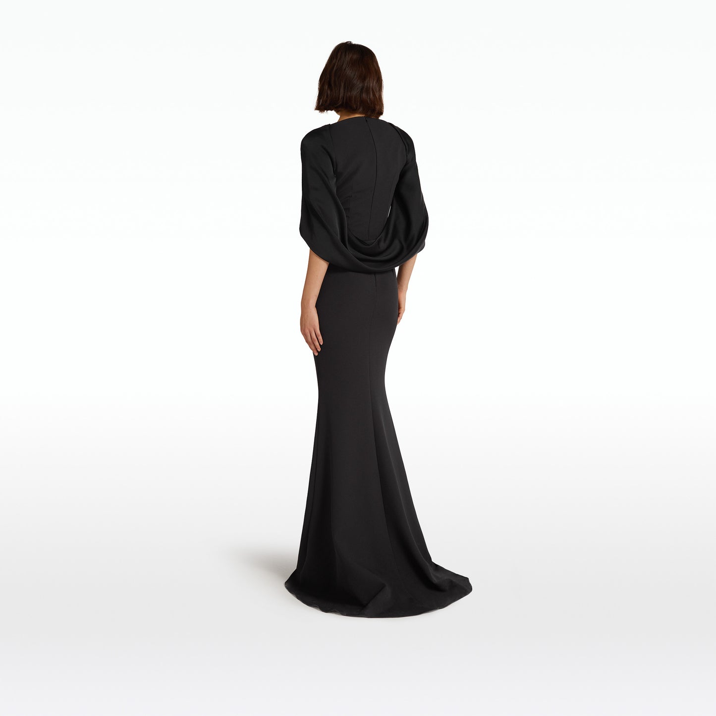 Ines Black Long Dress