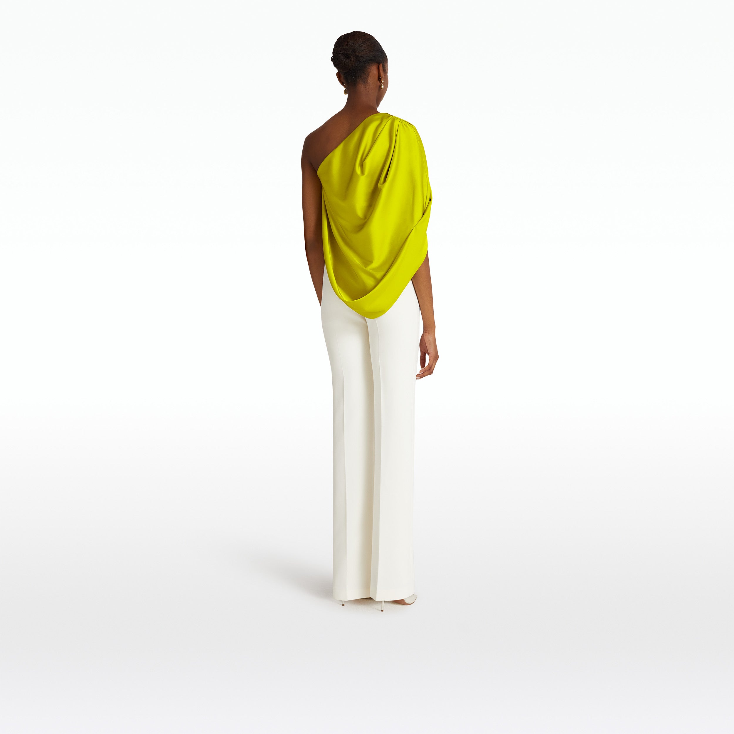Lise Chartreuse Top