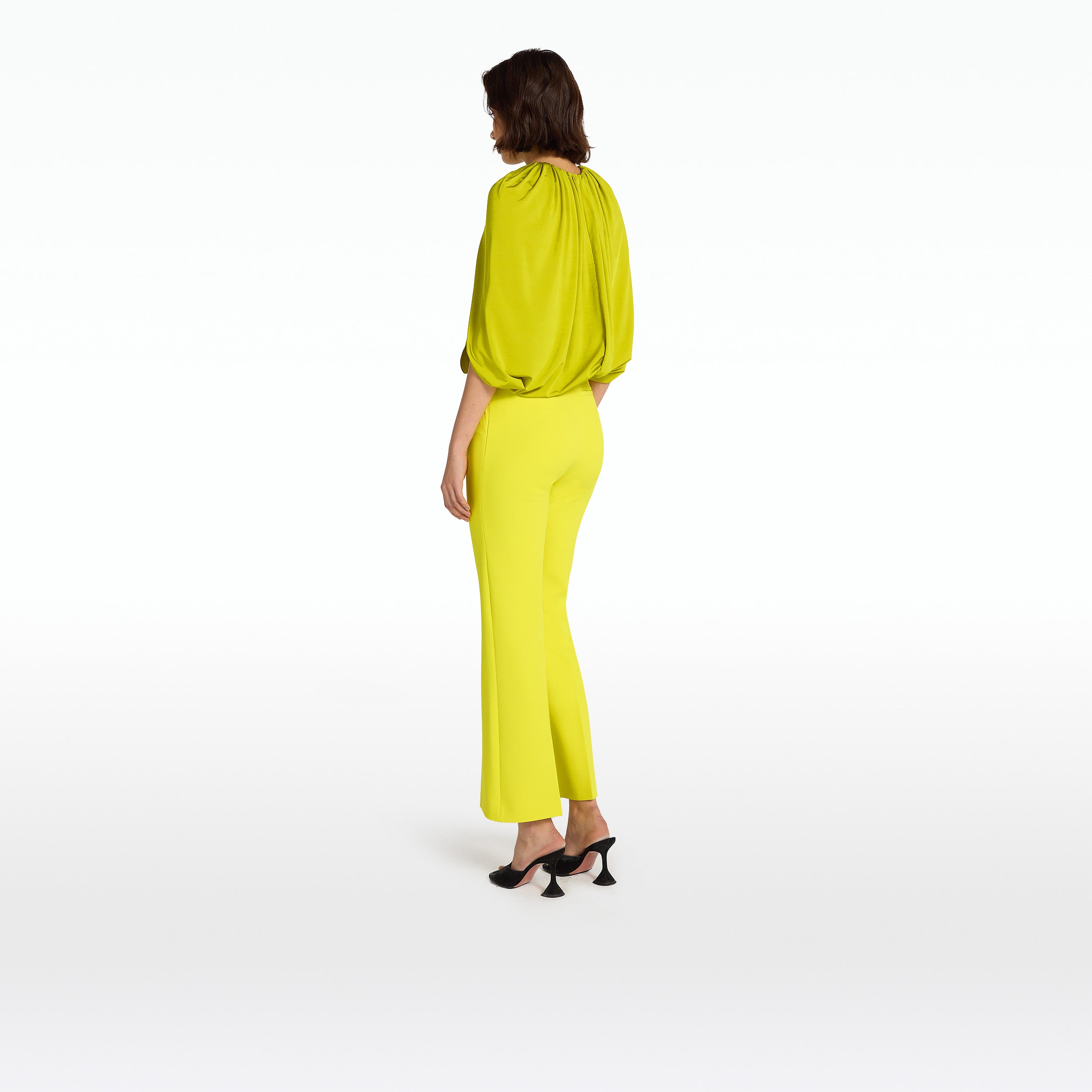 Manerva Chartreuse Top
