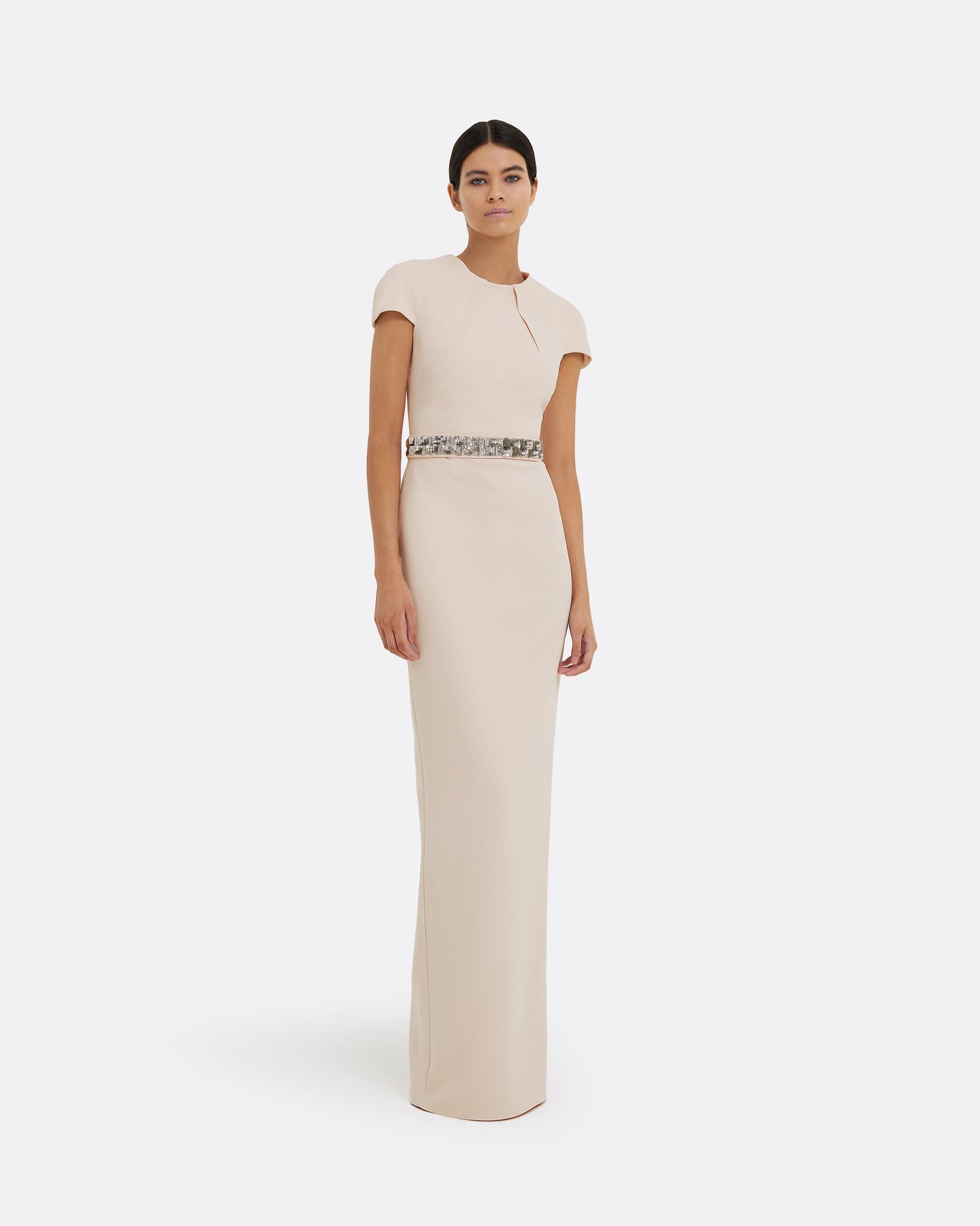 Magali Powder Long Dress